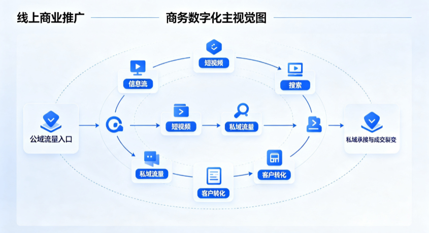 榆社县线上商业推广怎么做？全域流量闭环搭建与低成本转化实战指南